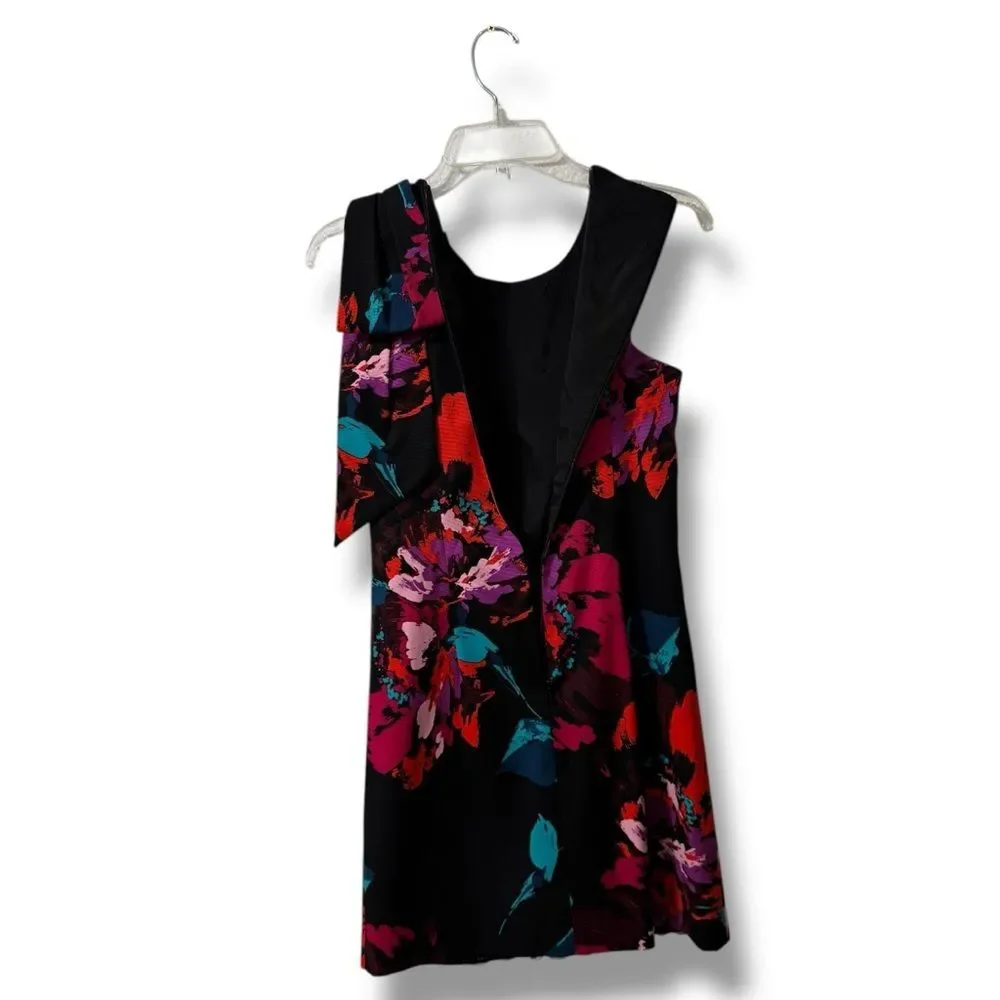 Trina Turk Hanai Sleeveless Floral Tailored Dress Size 2 Bright Chic - Picture 3 of 9